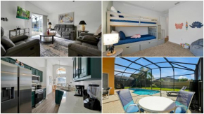 Bikini Bottom - 4 bed Disney pool home
